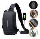 Bolsa de Ombro Antifurto com Carregamento