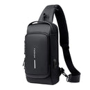 Bolsa de Ombro Antifurto com Carregamento