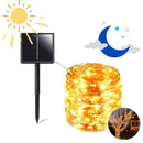 Pisca Pisca Solar de Natal com 8 Modos de Iluminação