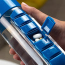 Garrafa de Água com Porta Comprimidos