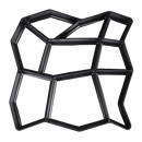 Molde Forma de Piso Para Jardim
