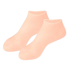 Meia de Silicone para Hidratar os Pés e Calcanhar