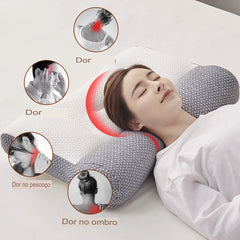 Travesseiro Ergonômico para Sono Perfeito