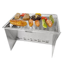 Mini Churrasqueira Inox Desmontável