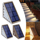 Kit Luz Led Solar para Escada Externa Impermeável