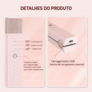 Chapinha Alisadora Recarregável Sem Fio