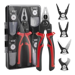 Kit de Alicate Multifuncional 5 Em 1