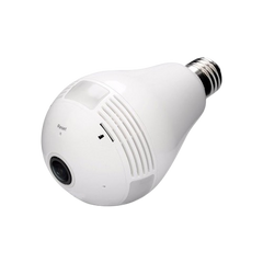 Câmera Lâmpada Espiã Wifi Visão Noturna