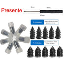 Kit Reparo Rápido para Conserto de Pneu