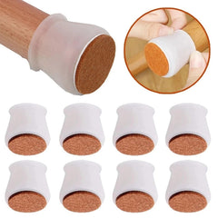 Protetor de Silicone Para Pés de Cadeiras