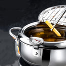 Fritadeira Com Termômetro e Escorredor