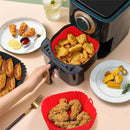Forma Antiaderente de Silicone para Air Fryer