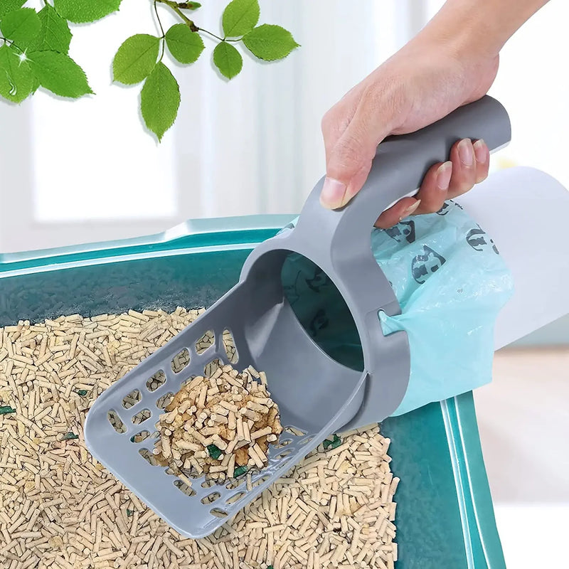 Pá Higiênica para Gatos com Dispenser