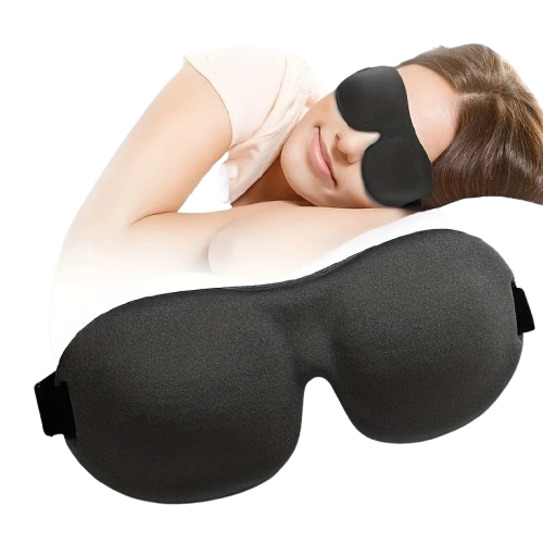 Máscara de Dormir Anatômica 3D