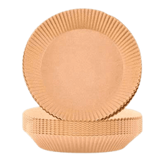 Forro de Papel Antiaderente para Air Fryer - 100 Unidades