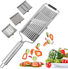 Ralador Profissional de Legumes Inox Multiuso 4 em 1