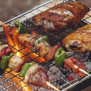 Mini Churrasqueira Inox Desmontável