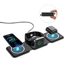 Carregador Dobrável 3 em 1