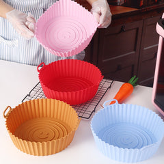 Forma Antiaderente de Silicone para Air Fryer