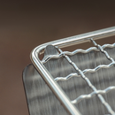 Mini Churrasqueira Inox Desmontável