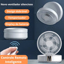 Ventilador Dobrável com Controle Remoto