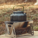 Mini Churrasqueira Inox Desmontável