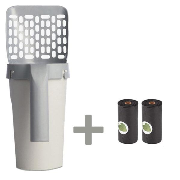 Pá Higiênica para Gatos com Dispenser