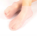 Meia de Silicone para Hidratar os Pés e Calcanhar