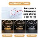 Luminária Criativa de Recados