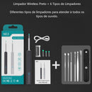 Removedor de Cera de Ouvido com câmera + kit com 6 limpadores