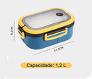 Lancheira Hermética Portátil c/ 2 Camadas