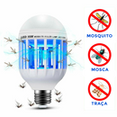 Lâmpada Exterminadora de Insetos sem componentes Químicos