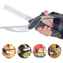 Tesoura Cortadora de Alimentos 2 em 1