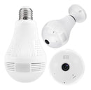 Câmera Lâmpada Espiã Wifi Visão Noturna